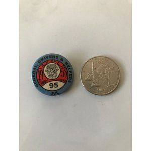 1957 General Drivers  & Helpers Local 95 Union PA Pittsburg Pinback Button